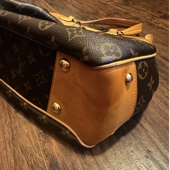 Authentic LOUIS VUITTON BOETIE Monogram Handbag PM - Picture 8 of 11